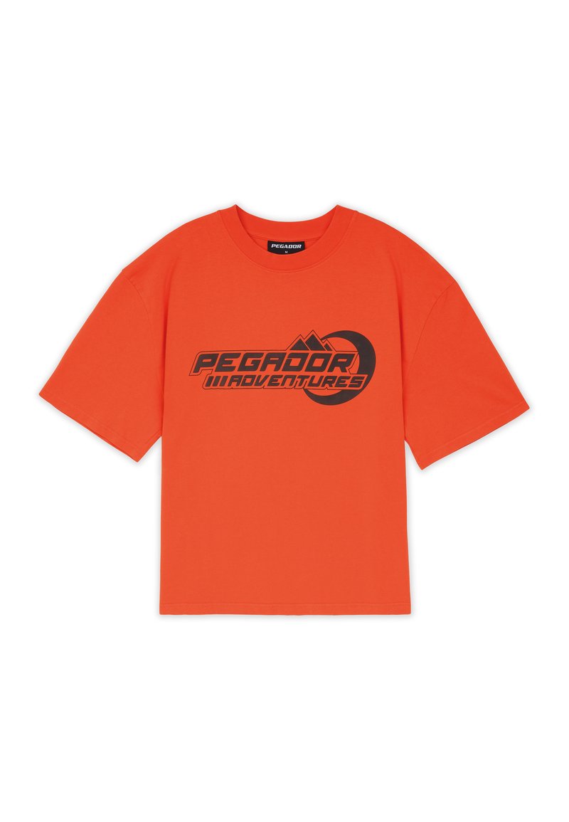 Pegador T-shirt print rood