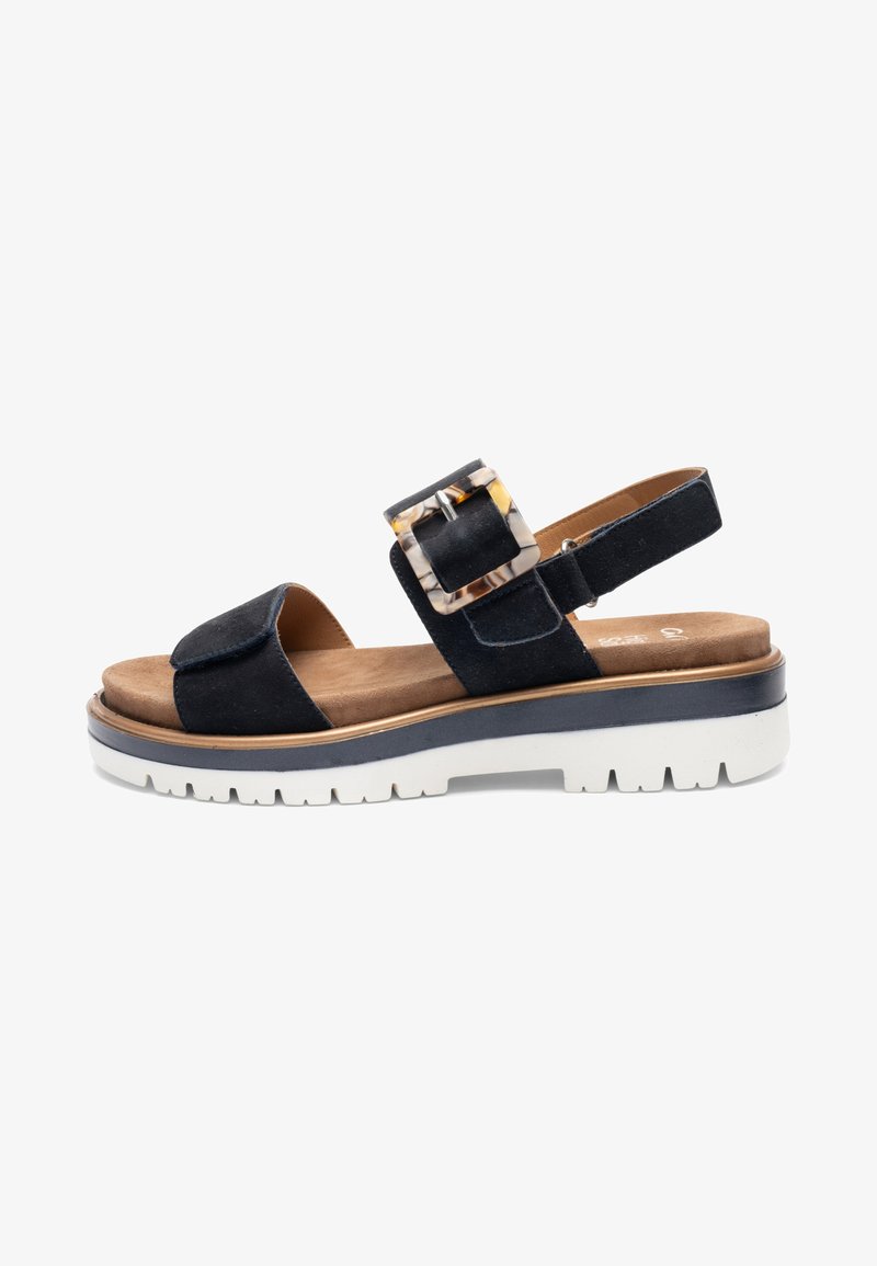 ara MALAGA - Sandali con zeppa - blue