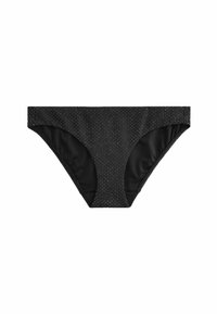 Next HIGH LEG - Bikini apakšdaļas - black glitter