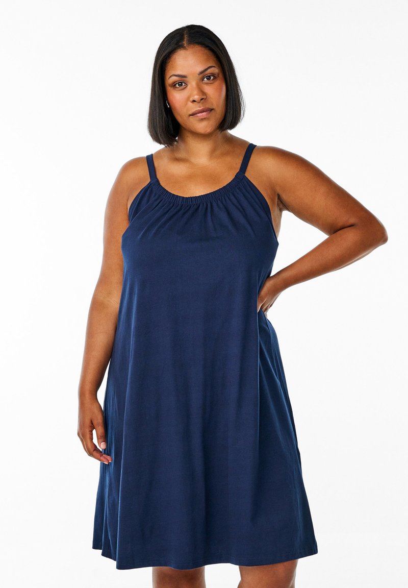 Zizzi Freizeitkleid - navy blazer solid