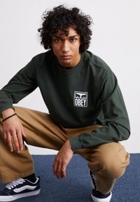 Obey Clothing EYES ICON - Long sleeved top - rosin