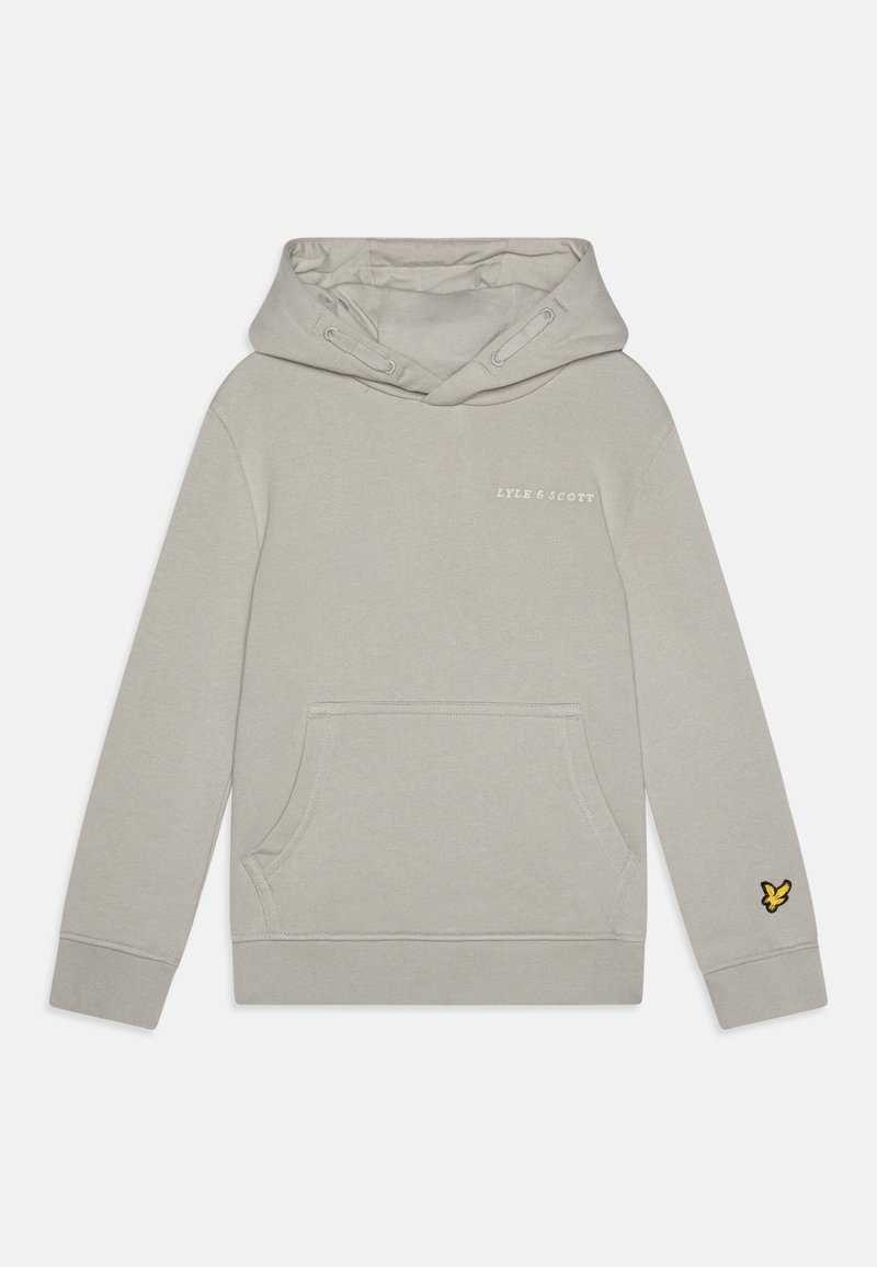 Lyle & Scott - SCRIPT EMBROIDERED HOODIE - Hoodie - grey mirage, Enlarge