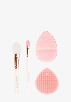 BRUSHWORKS FACIAL DETOX SET - Gesichtspflegeset - pink & white