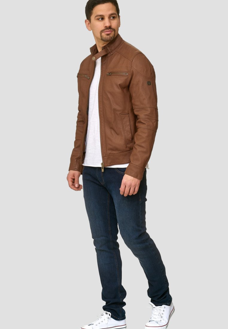 INDICODE JEANS GERMO Leren jas camel Zalando.nl INDICODE JEANS GERMO Leren jas camel Zalando.nl
