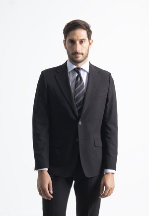 AMERICANA NON IRON - Chaqueta de traje - black