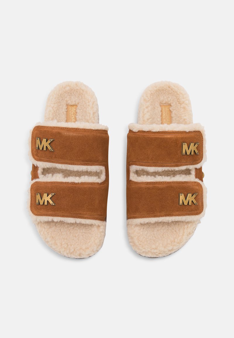 Damen Sneaker | MICHAEL Michael Kors STARK SLIDE Pantolette flach luggage/cognac - GV75462 Damen Sneaker | MICHAEL Michael Kors STARK SLIDE Pantolette flach luggage/cognac - GV75462