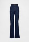 GAPSTUDIO HIGH RISE SEAMED BOOT JEANS - Alt laienevad teksad - dark wash indigo 119