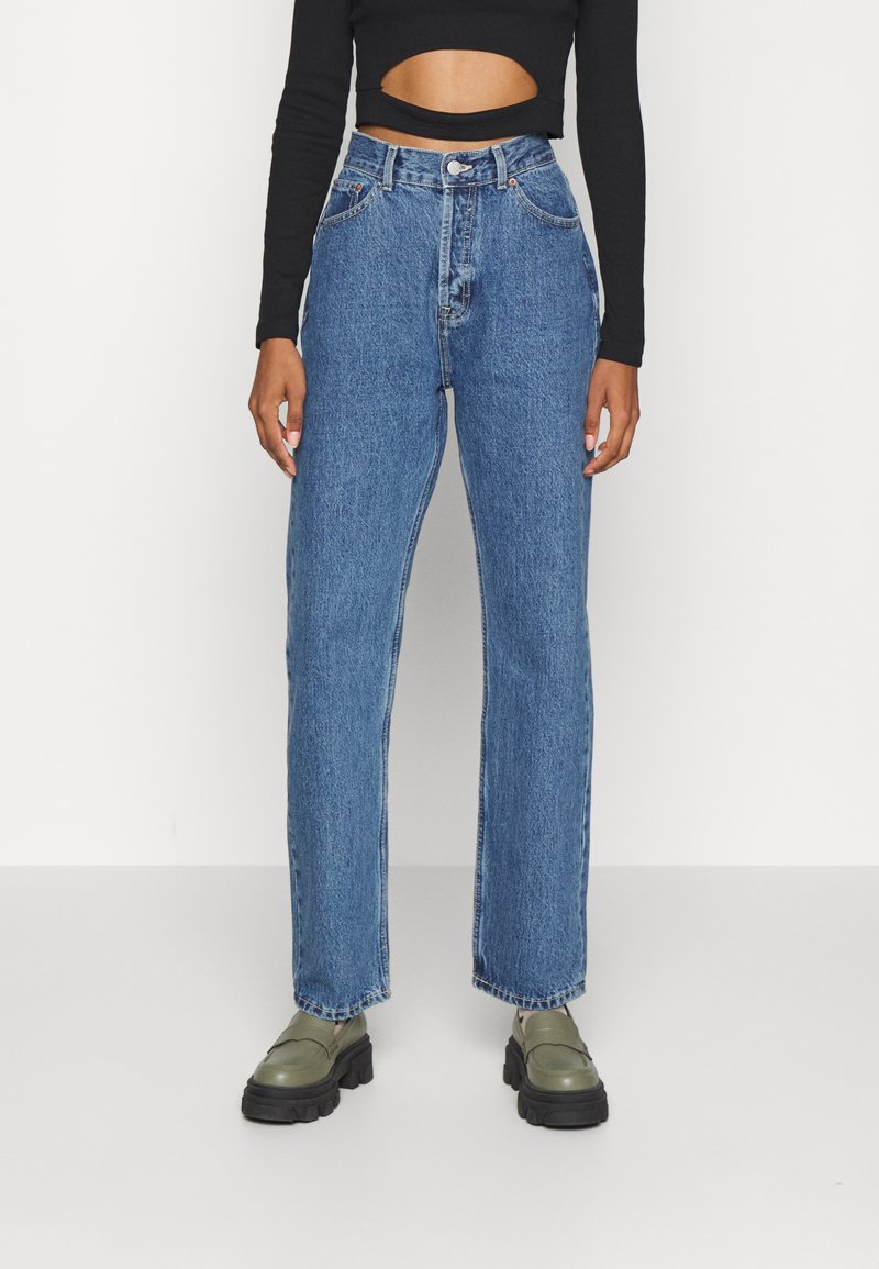 Dr.Denim BETH - Calças de ganga de corte relaxado - blue jay mid retro