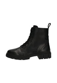 bugatti Botines con plataforma - black