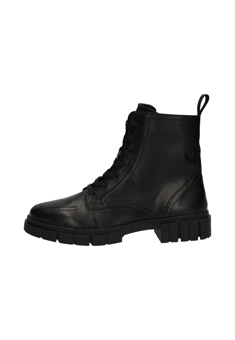 bugatti Botines con plataforma - black