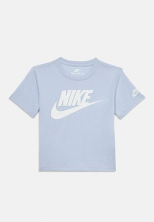 Nike Sportswear, FUTURA TEE - Nyomott mintás póló - blue grey
