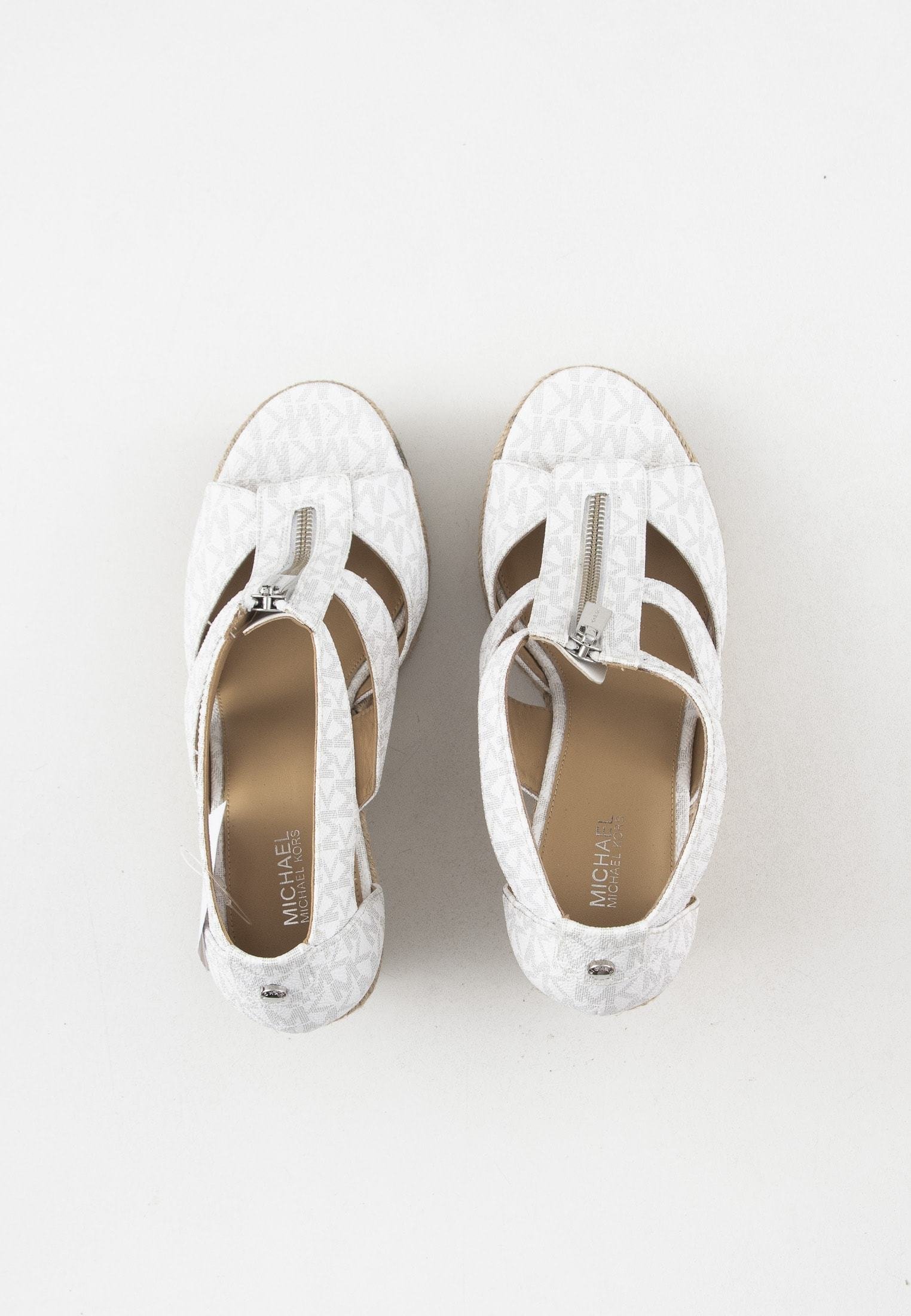 MICHAEL Michael Kors Sandalen met hoge hak - white/wit - Zalando.nl