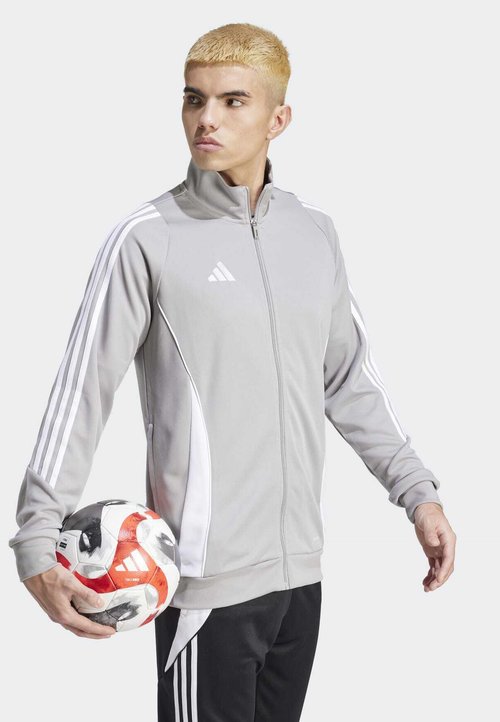adidas TIRO24 TRAINING JACKET - Training jacket - team mid grey/white — foto 5
