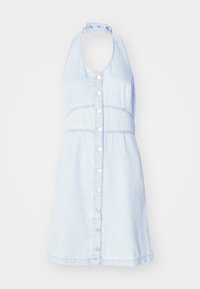 JANEESAH HALTER DRESS - Denim dress - celebrate the moment