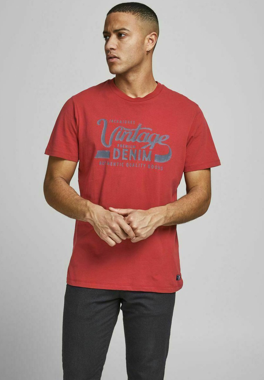 Brick red t shirt Clearance