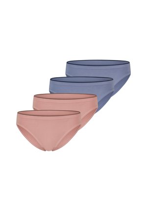 4 PACK GO SENSE - Bikini-Hose - blue shadow tea rose