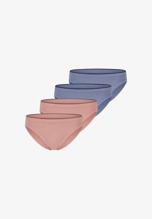 4 PACK GO SENSE - Bikinibroekje - blue shadow tea rose