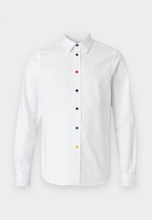 TAILORED FIT SHIRT BUTTONS - Krekls - white