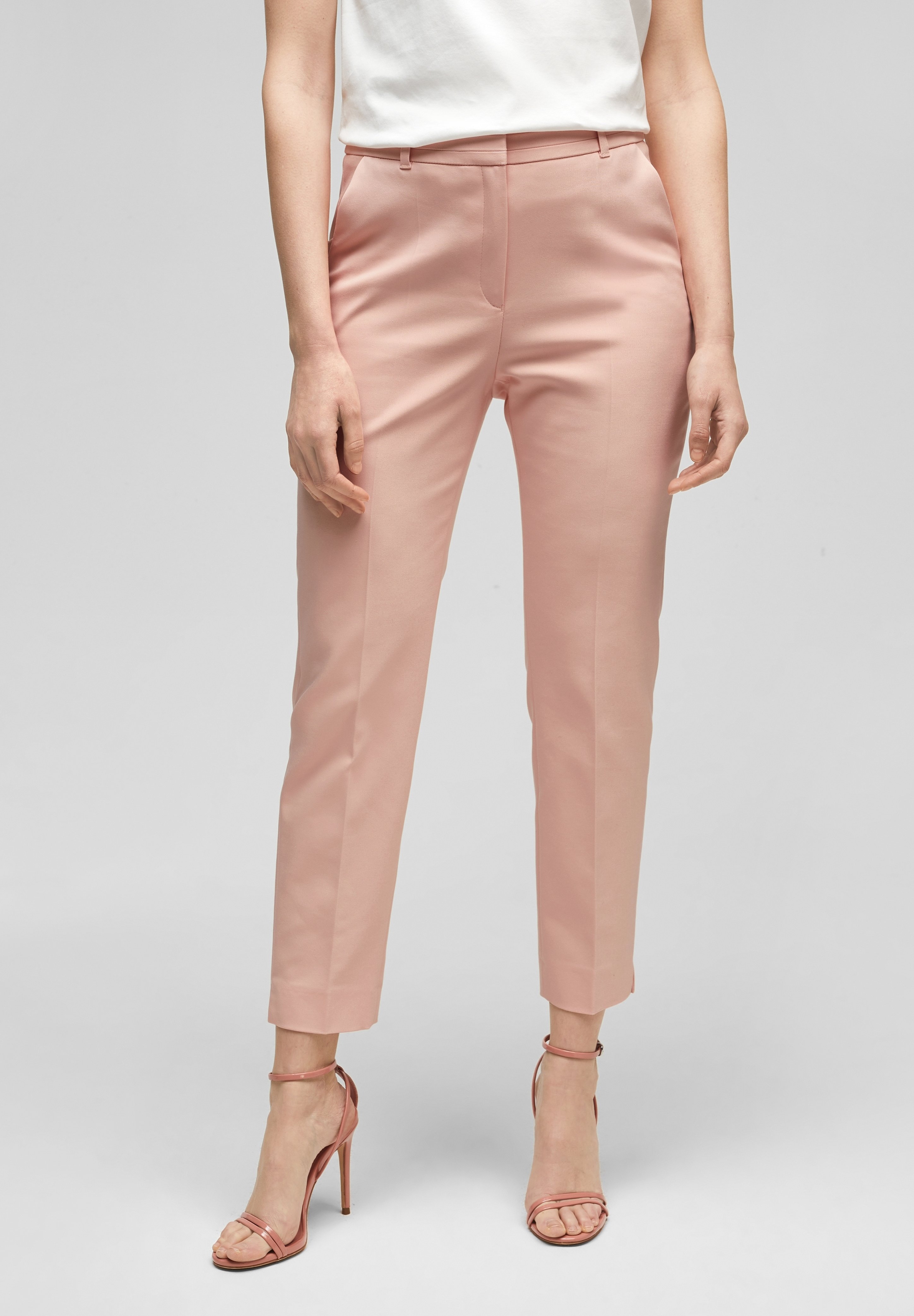 s.Oliver BLACK LABEL Broek - spring rose/zalmroze - Zalando.nl