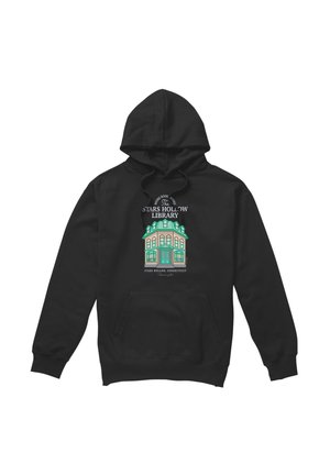 Cotton Soul, GILMORE GIRLS STARS HOLLOW LIBRARY - Kapuzenpullover - black