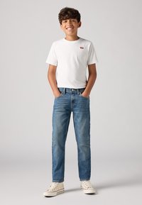 Levi's® SLIM  - Karcsúsított farmerek - kobain/raw hem