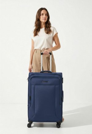 FRANKY, MELBOURNE 3.0 4-ROLLEN TROLLEY 79 CM MIT DEHNFALTE UNISEX - Trolley - dark blue