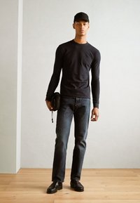 INDICODE JEANS Long sleeved top - dark navy