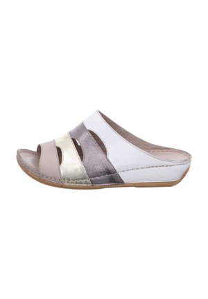 Mules - grau silber