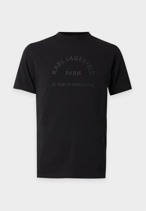 KARL LAGERFELD, Μπλουζάκι με στάμπα - black