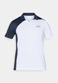 TENNIS PRO COLORBLOCK - Poloshirt - white/blue