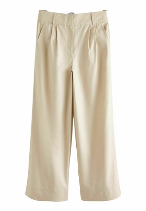 Next WIDE LEG PETITE - Pantaloni - stone