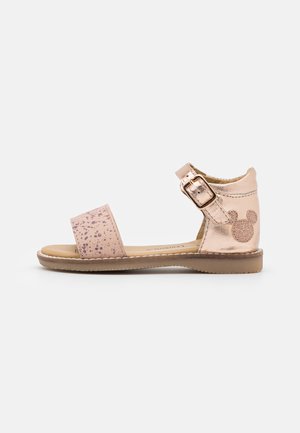 DISNEY MICKEY MOUSE STRAPPY SANDALS - Sandals - rose gold-coloured