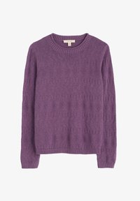 Unausgewählt, light damson - knit melange light damson