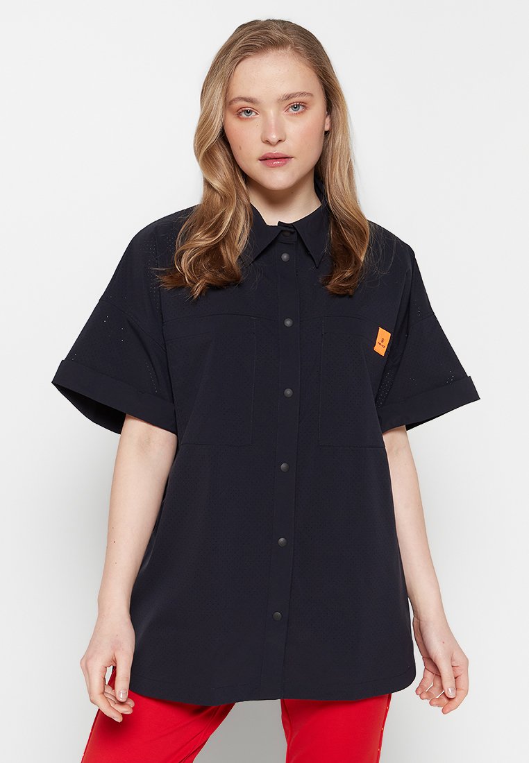 Bogner Fire + Ice Overhemdblouse donkerblauw