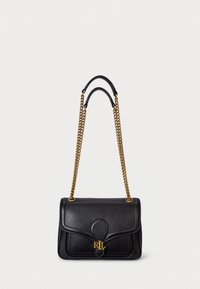 PEBBLED SMALL BRADLEY CONVERTIBLE BAG - Cross body bag - black