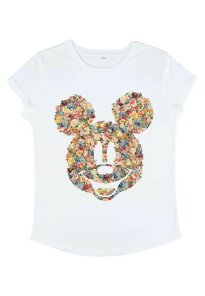 Disney MICKEY CLASSIC FLORAL MICKEY - T-shirt z nadrukiem