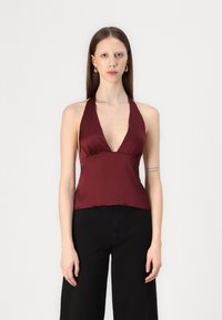 Gina Tricot Topp - burgundy