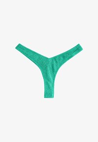 Neselectat, aqua green crinkle