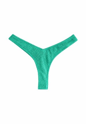 TANGA FIT  - Bikiinide alumine osa - aqua green crinkle