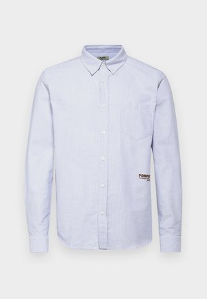 Pompeii STRIPE SKY OXFORD SHORT - Hemd - sky