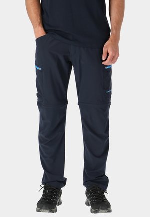 GLITTERTIND ZIP-OFF - Outdoor trousers - dk navy blue