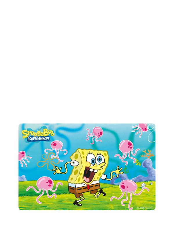 SPONGEBOB SCHWAMMKOPF QUALLEN MIT TRENNWAND – Brotdose – blau