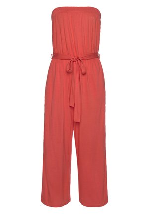 LASCANA LS BANDEAU MOHN - Jumpsuit - koralle