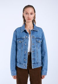 Dr.Denim JOEY TRUCKER JACKET - Spijkerjas - stream sky retro