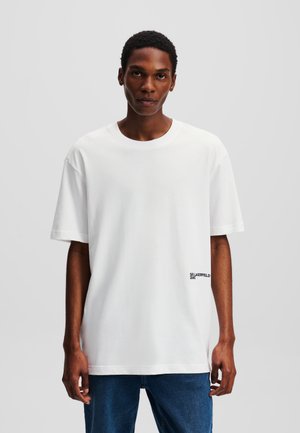 RELAXED PRINT GRAPHIC - T-shirt con stampa - white