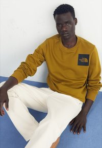 The North Face M FINE CREW - Felpa - khaki