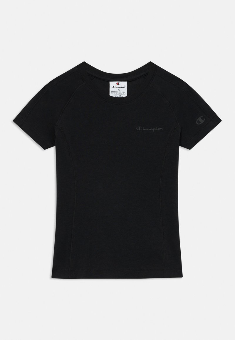 Champion T-shirt basic zwart Champion T-shirt basic zwart