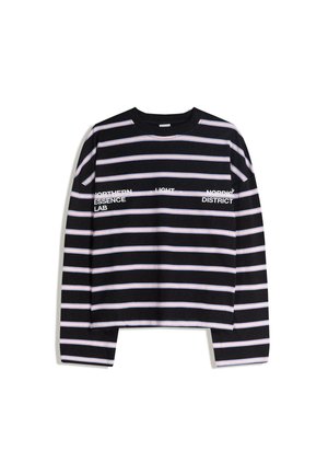OVERSIZE LONG SLEEVE  - Langærmet T-shirt - black