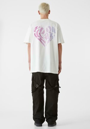 HEART - T-Shirt print - ready for dye