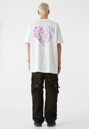 HEART - Print T-shirt - ready for dye